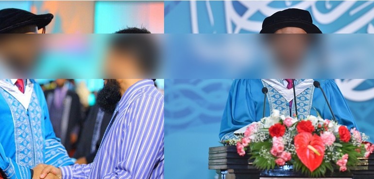 އައި.އެމް.ޔޫގެ 2016 އިގެ ގްރޭޖުޢޭޝަން ހަފްލާ ތެރެއިން